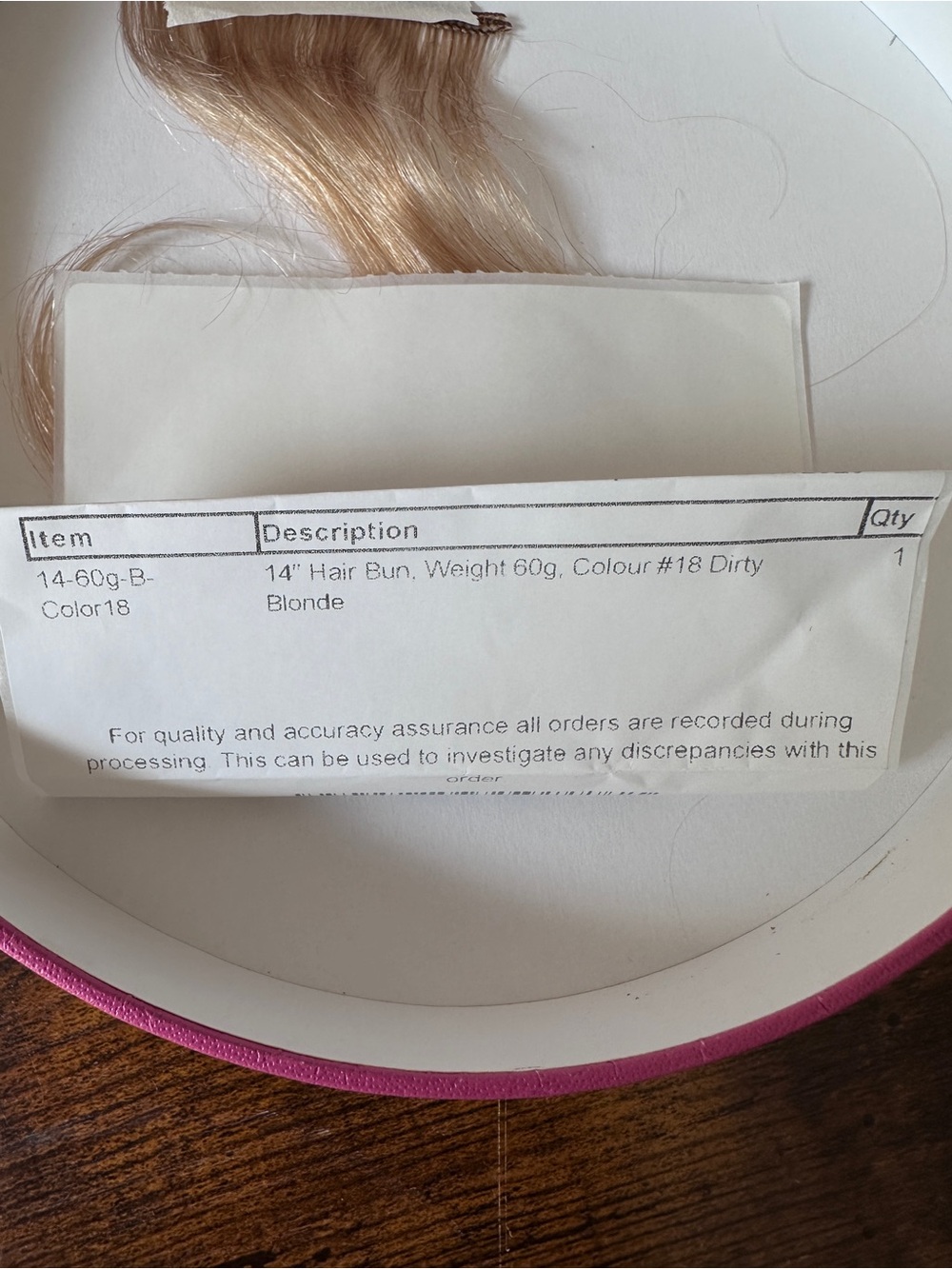 Luxy Hair Clip-In Bun Extension 100% Remy Human Hair Updo Blonde Balayage 14" - Picture 8 of 8